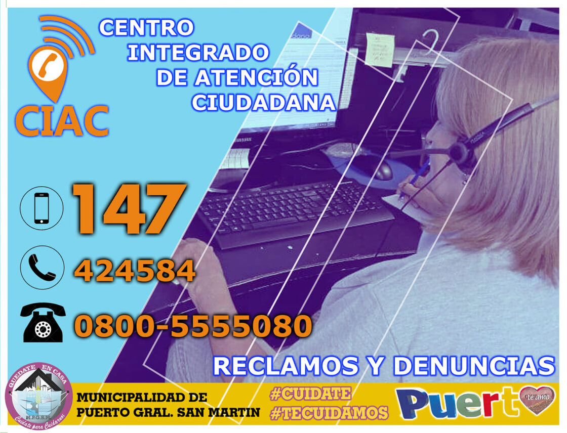 El municipio habilitó un número telefónico gratuito para denuncias y reclamos