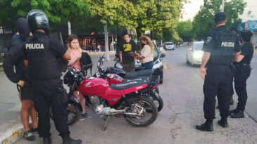 Ante la queja de los vecinos, se realizaron controles vehiculares en la ciudad