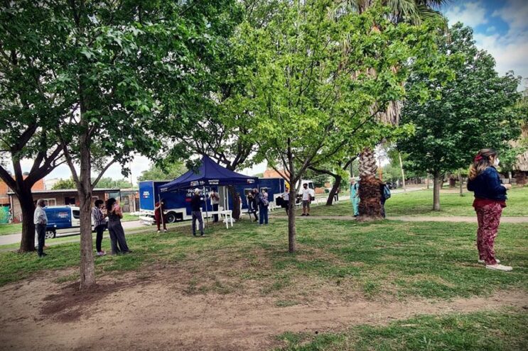Testearon en Barrio Fátima y encontraron un caso positivo de Covid-19