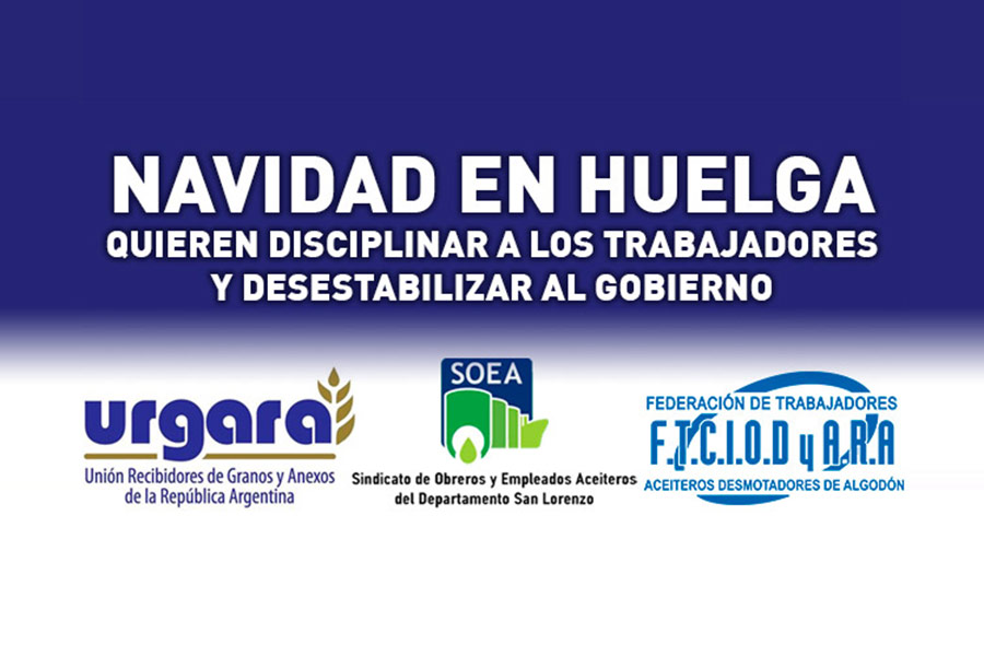 "Navidad en Huelga" en el sector agroexportador más importante de la Argentina