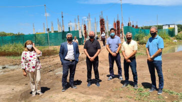 De Grandis y el rector de la U.N.R recorrieron el Polo Educativo Regional