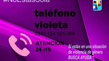 Línea telefónica exclusiva para atender situaciones de violencia de género