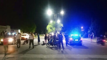 Chocaron dos motos y uno de los conductores se dió a la fuga rápidamente