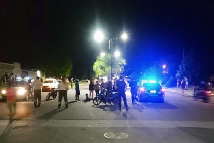 Chocaron dos motos y uno de los conductores se dió a la fuga rápidamente