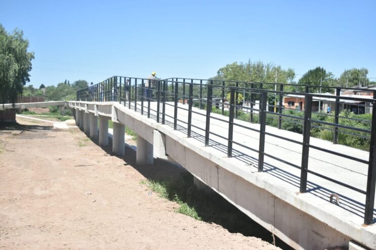 Avanza el nuevo Paseo Ribereño a la vera del arroyo San Lorenzo