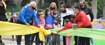 La ciudad sumó un nuevo espacio de recreación en el Parque Almirante Brown