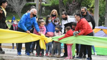 La ciudad sumó un nuevo espacio de recreación en el Parque Almirante Brown