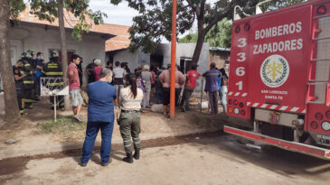 Murió una mujer en Barrio San Sebastián al incendiarse su vivienda