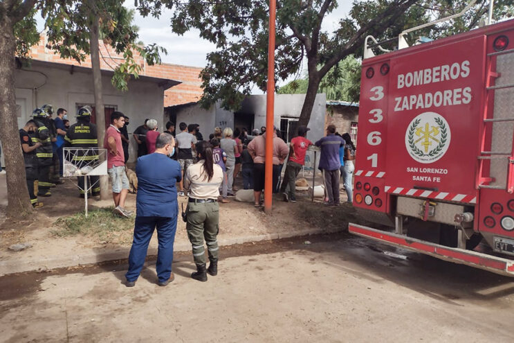 Murió una mujer en Barrio San Sebastián al incendiarse su vivienda