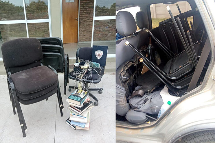 Fue despedido sin indemnización y como parte de pago entró a robar a la empresa