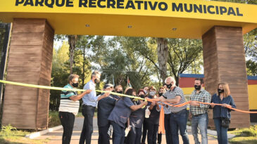 Quedaron inauguradas las nuevas obras en el Parque Recreativo Municipal