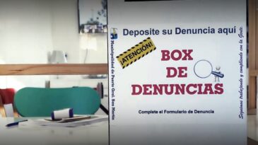 El municipio implementó un box de denuncias para combatir la inseguridad