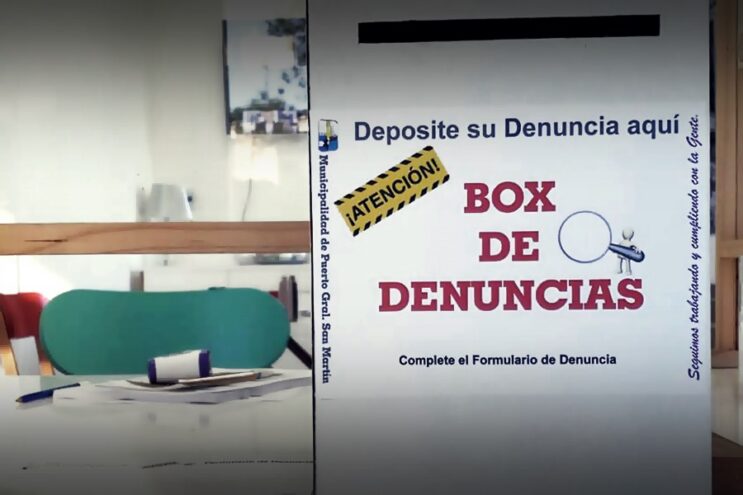 El municipio implementó un box de denuncias para combatir la inseguridad