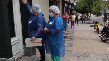Búsqueda activa en la ciudad de casos sospechosos de COVID-19