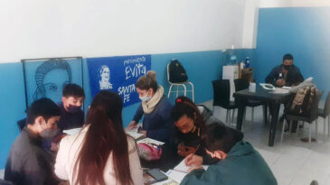 El Frente Vecinalista brinda apoyo escolar para educación primaria y secundaria
