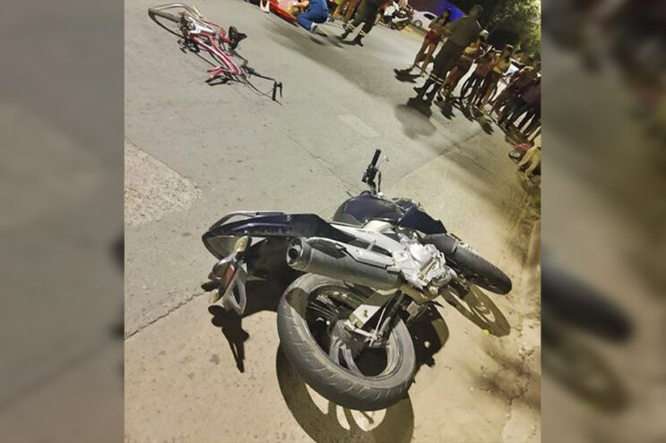 Accidente de tránsito en Córdoba y Falucho dejó como saldo dos personas internadas