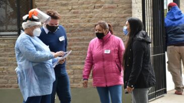 Operativo del plan detectAR en Puerto General San Martín