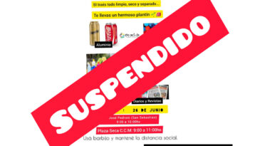 Por el mal clima hoy no se realizará la campaña "Canje x Cambio"