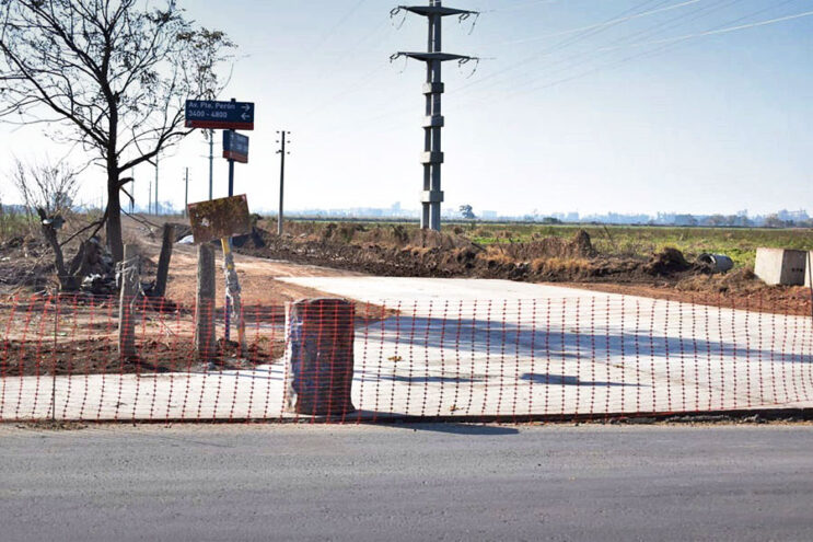 Municipio y provincia pavimentan importantes arterias viales de la ciudad