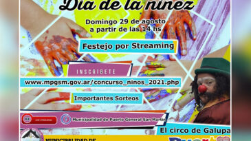 El municipio sorteará importantes premios vía streaming por el Día de la Niñez