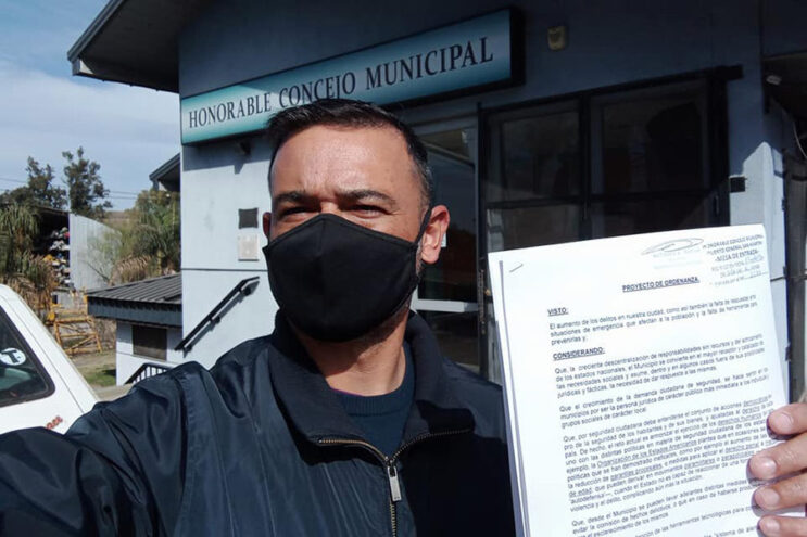 El concejal Mandón propone un sistema para prevenir y reducir los delitos en la ciudad