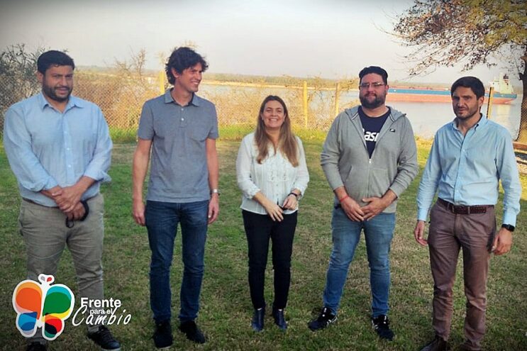 Candidato a intendente de la ciudad recibió el apoyo del Senador Martín Lousteau