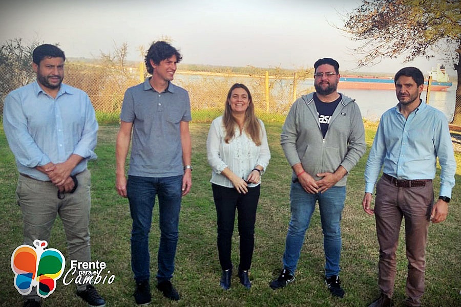 Candidato a intendente de la ciudad recibió el apoyo del Senador Martín Lousteau