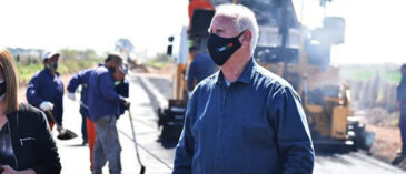 Carlos De Grandis recorrió importantes obras viales de acceso a los puertos