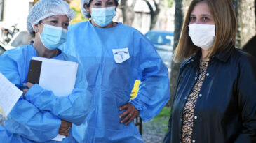 Intensa campaña sanitaria puerta a puerta en Puerto General San Martín