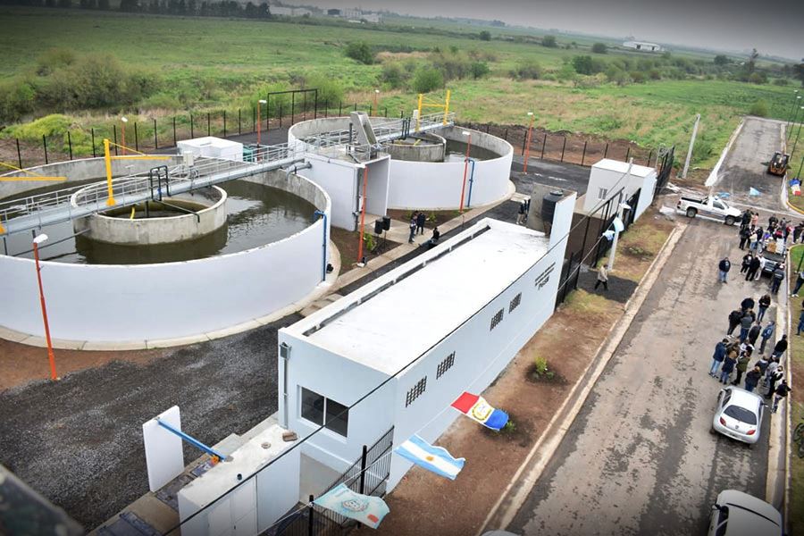 Se inauguró en la ciudad una moderna estación depuradora de aguas residuales