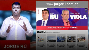 Jorge Rú se suma a la política 2.0 a través de su propia plataforma online