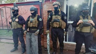 Allanamiento en una vivienda de Barrio Fonavi en busca de armas de fuego