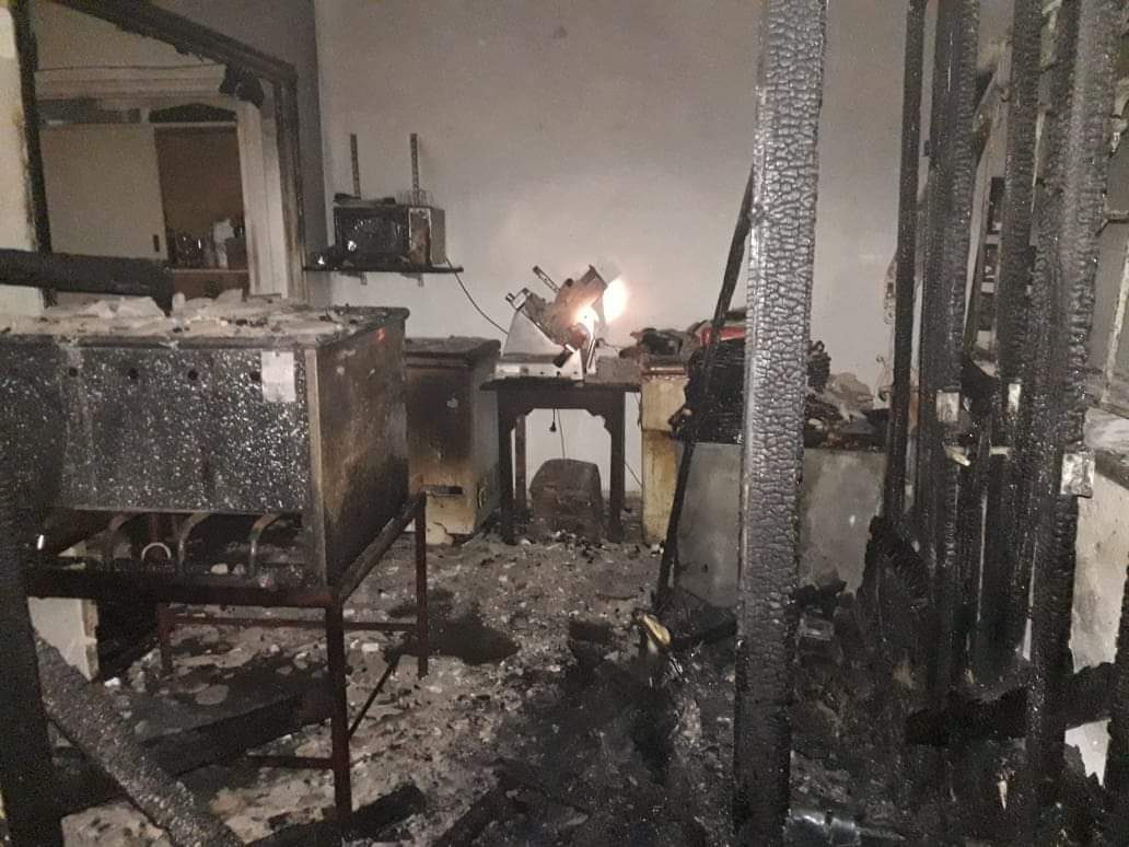 Identificaron al responsable del incendio en "India"