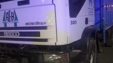 Un camionero resultó herido de arma blanca durante un intento de robo