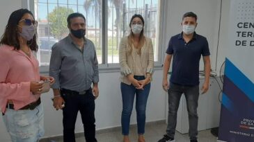 Juan Manuel De Grandis recibió a funcionaria del Ministerio de Seguridad de Santa Fe