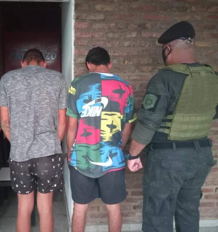 Sorprendieron a dos malvivientes robando una bacha en un predio abandonado