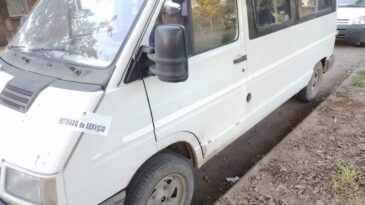 Secuestraron una trafic "sin papeles" mientras transportaba trabajadores