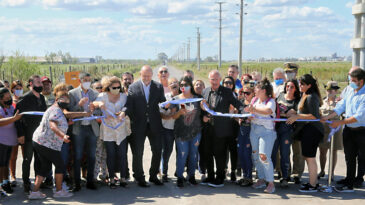 Carlos de Grandis y Omar Perotti inauguraron una nueva etapa de los "Caminos de la Producción"