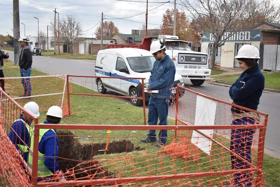 El municipio anunció la conexión total de los barrios Fátima y Del Sol a la red de gas natural