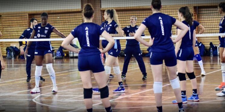 La selección femenina de voley de nuestro país jugará ante Perú en Puerto General San Martín