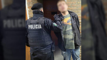 Violencia de género: amenazó a su ex pareja mientras le pateaba la puerta de la casa