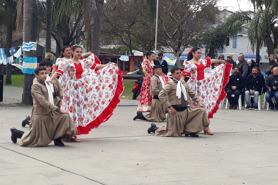 Se realizó el tradicional acto por el Día de la Independencia en Puerto General San Martín