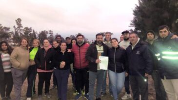 Importante ayuda económica a la Escuela de Fútbol Infantil "Puerto Unido"