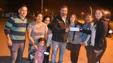 Entregaron ayudas económicas al Club General San Martín