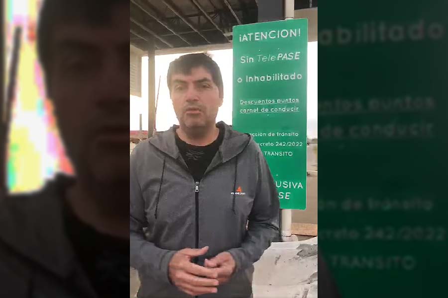 El concejal Jorge Ru pidió que se revea la decisión de utilizar obligatoriamente el TelePASE para entrar o salir de la ciudad