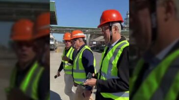 Dos importantes referentes de Juntos por el Cambio recorrieron una terminal portuaria de Puerto General San Martín