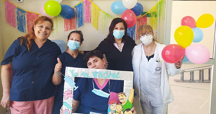 Puerto General San Martín se suma a la campaña nacional de vacunación para sarampión, rubéola, paperas y poliomielitis