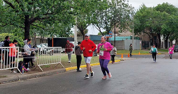 Con cientos de atletas de todas las edades, se corrió la 9ª Maratón "Batalla Punta Quebracho"