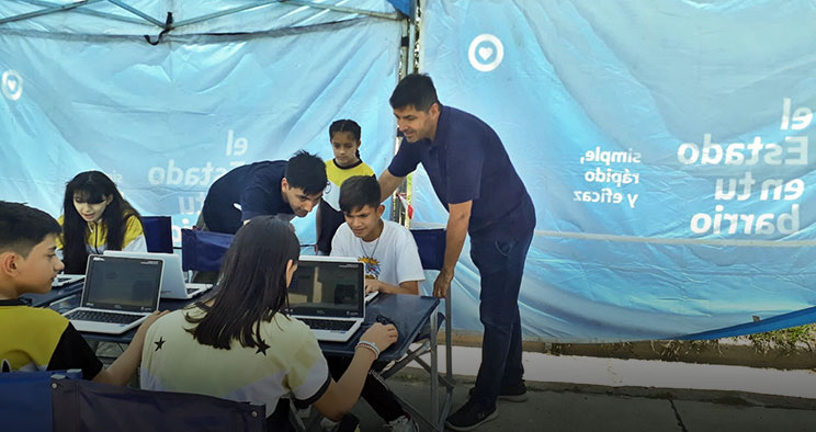 El Estado en tu Barrio: el Frente Puertense Humanista y Social trajo a la ciudad este programa de alcance nacional