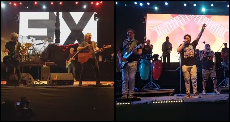 Puerto General San Martín despidió su mes aniversario con Los Tipitos y Los Auténticos Decadentes